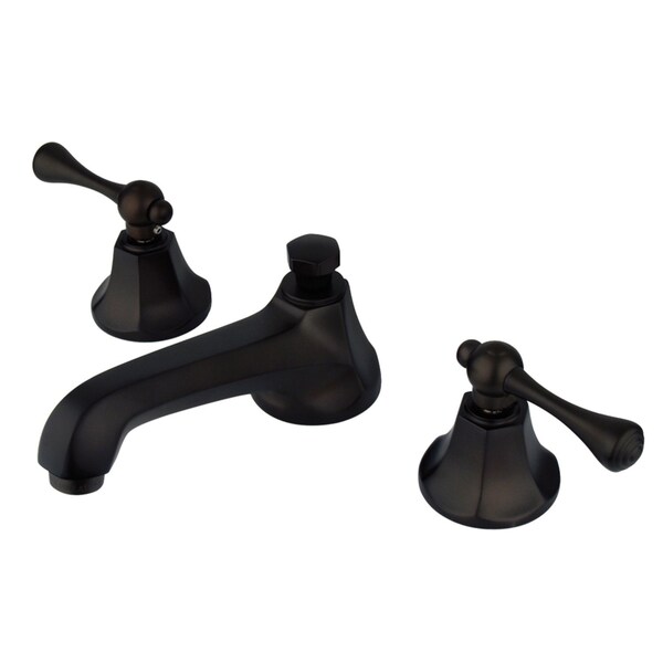 KS4465BL 8" Widespread Bathroom Faucet, Oil Rubbed Bronze